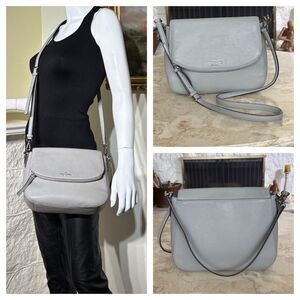 Kate Spade Jackson Medium Flap Convertible Leather Shoulder/Crossbody Bag